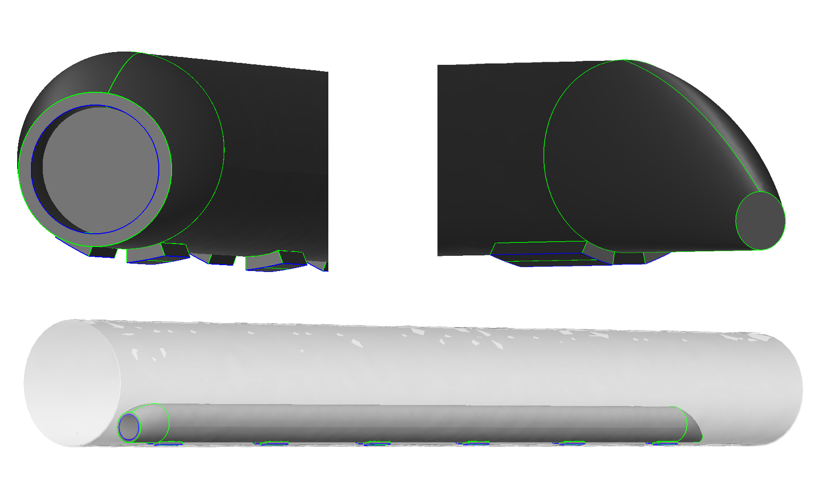 hyperloop re-designed inlet